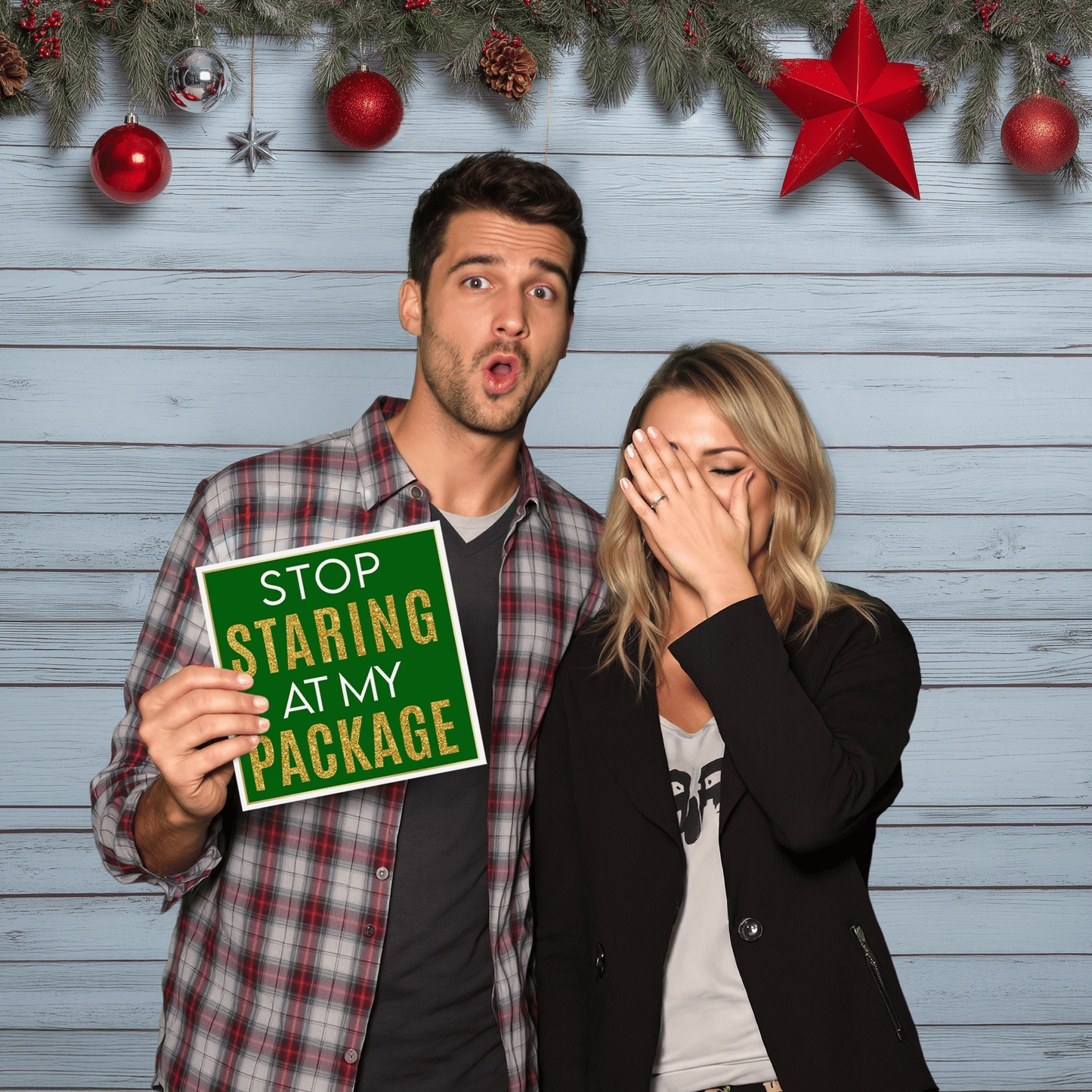 Adult Christmas Photo Booth Props - JYS Photo Props