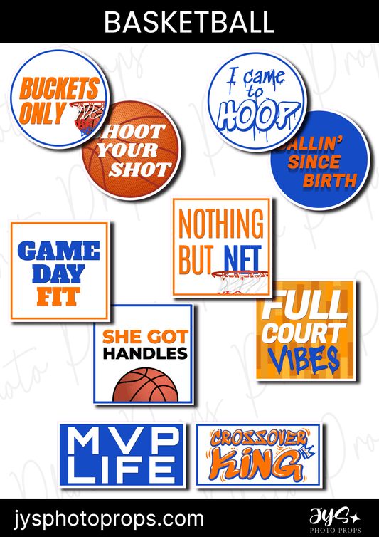 Basketball Photo Booth Props - JYS Photo Props
