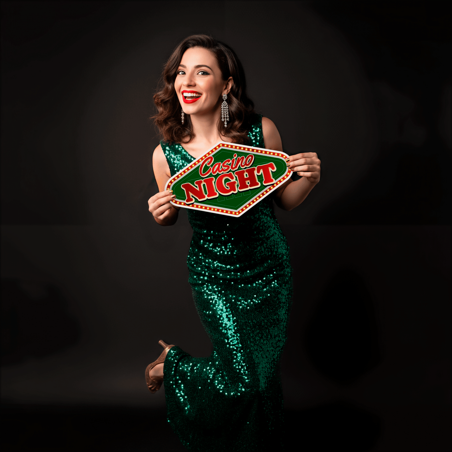 Casino Photo Booth Props - JYS Photo Props