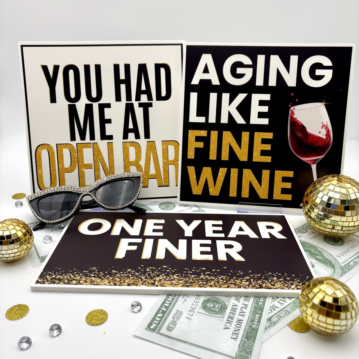 Classic Birthday Prop Set - JYS Photo Props