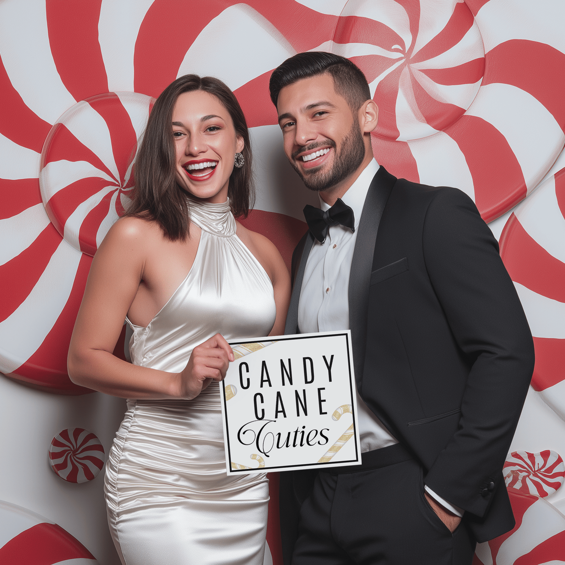 Corporate Christmas Photo Booth Props - JYS Photo Props