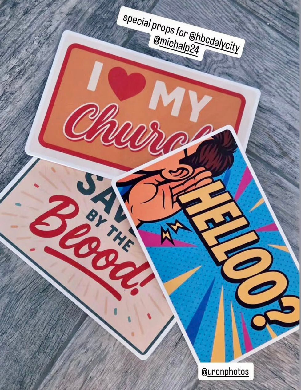 Double Sided: Upload Your Own Image - JYS Photo Props