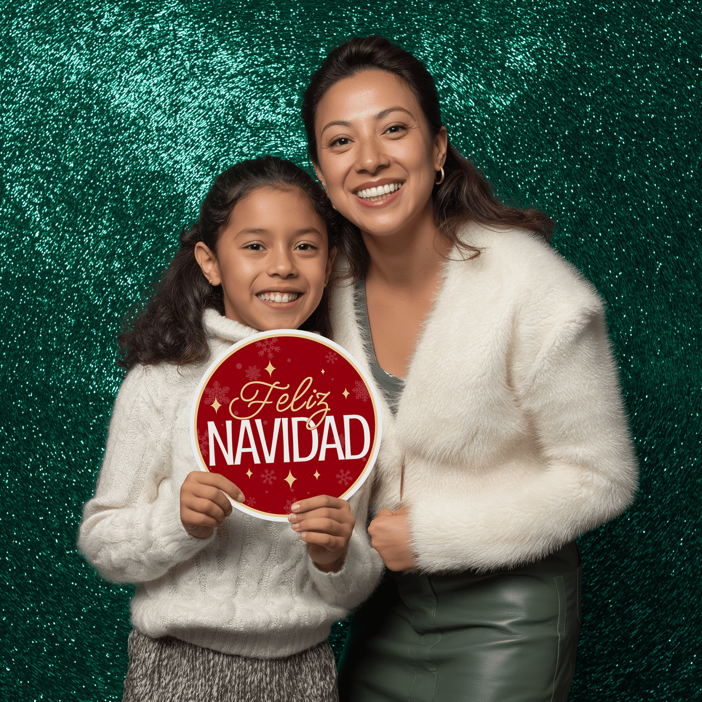 Feliz Navidad Photo Booth Props - JYS Photo Props