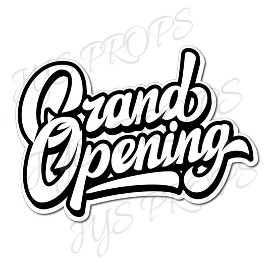 Grand Opening Photo Prop