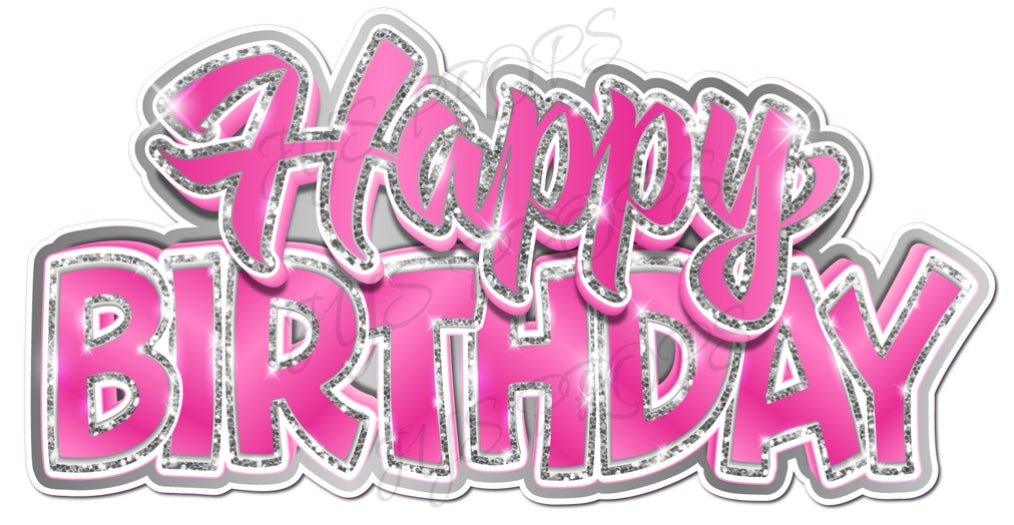 Birthday Celebration Pink Prop
