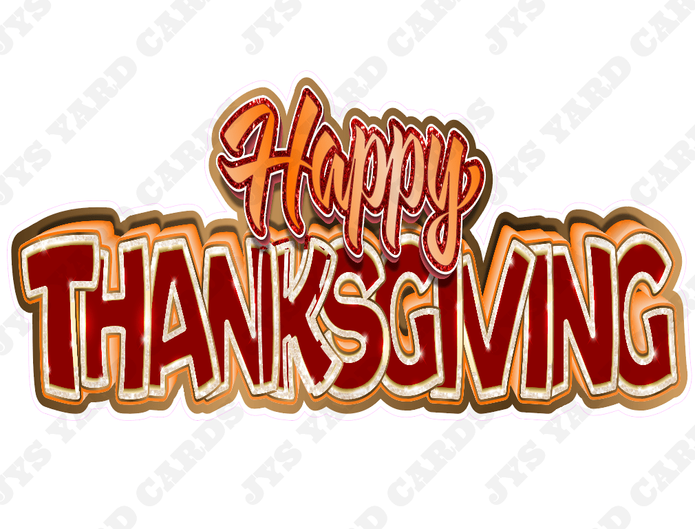 HAPPY THANKSGIVING CENTERPIECE - JYS Photo Props