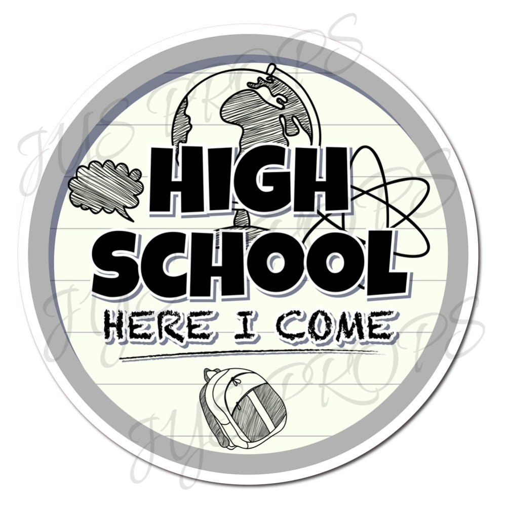 High School Celebration Prop