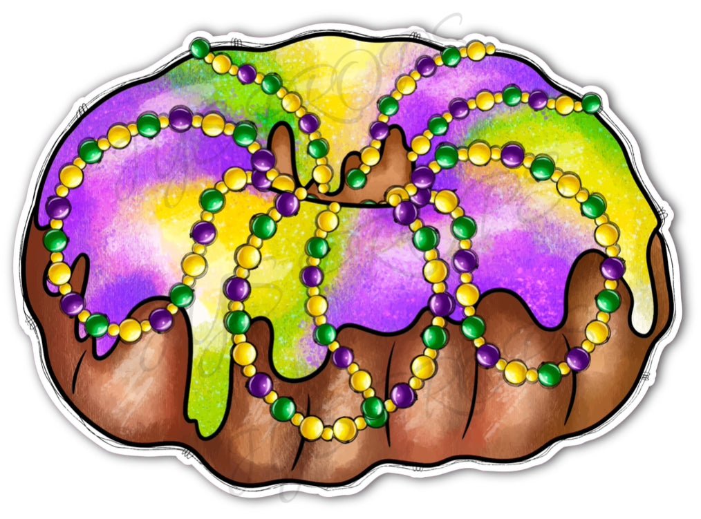 King's Cake Photo Prop