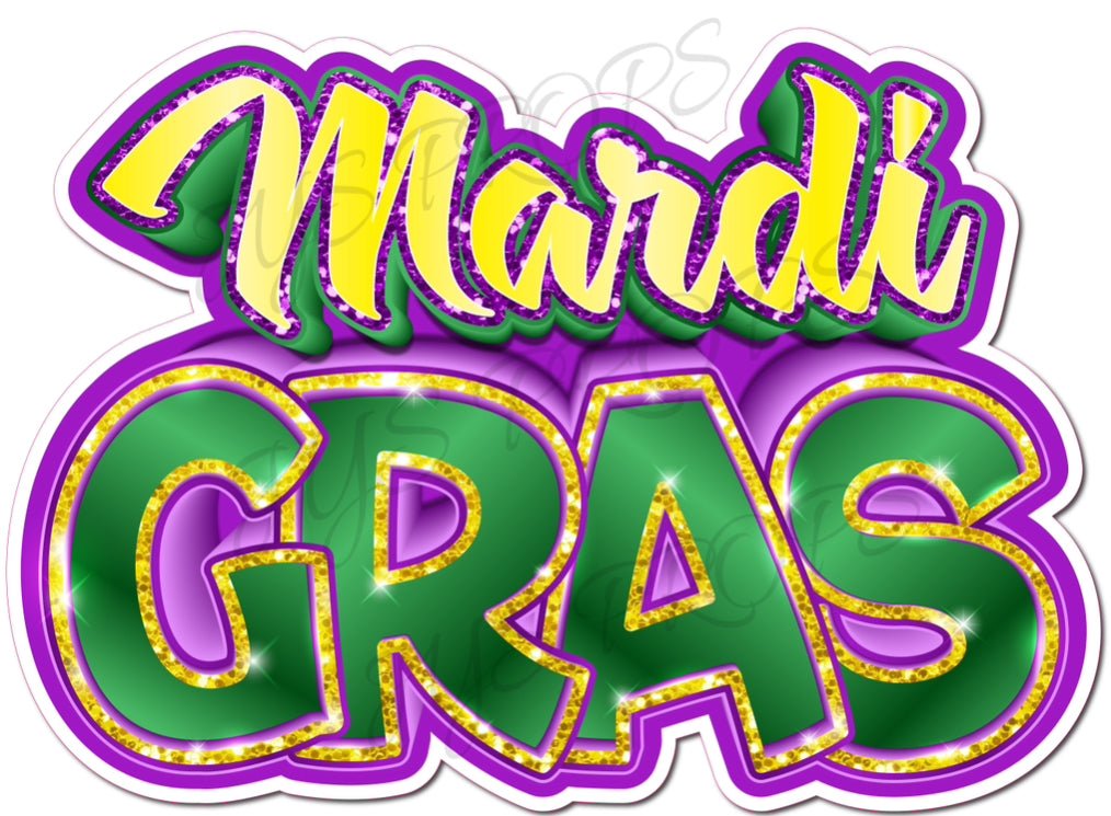 Mardi Gras Party Prop