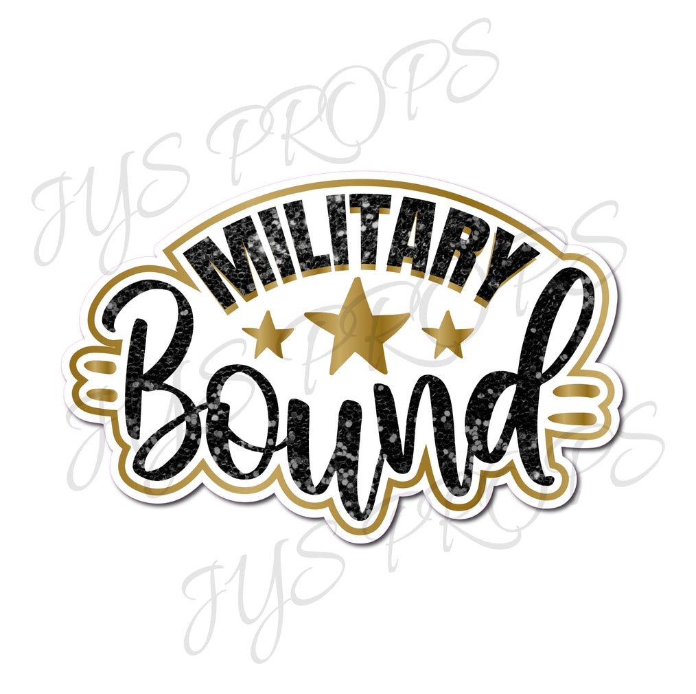Military Bound Photo Prop