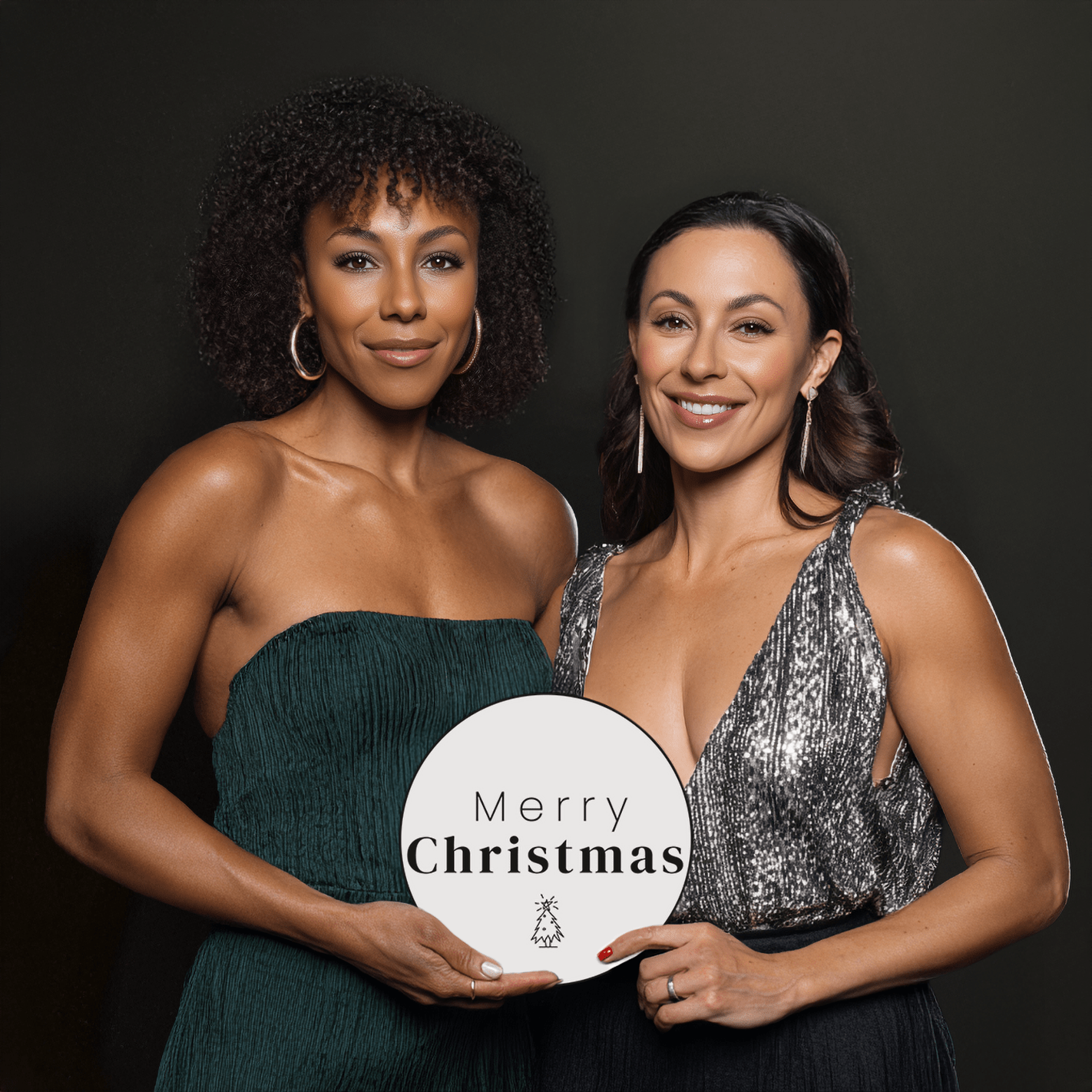 Modern Christmas Photo Booth Props - JYS Photo Props