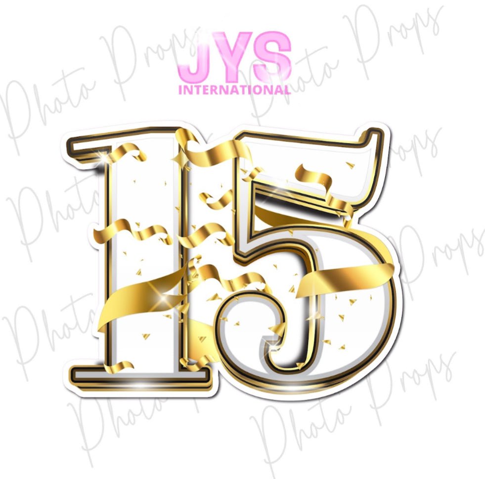 P1388: FIFTEEN - JYS Photo Props