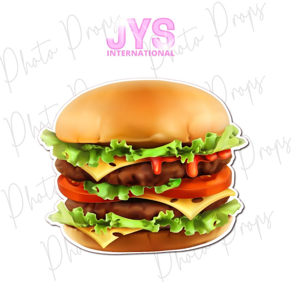 P1455: DOUBLE CHEESEBURGER - JYS Photo Props