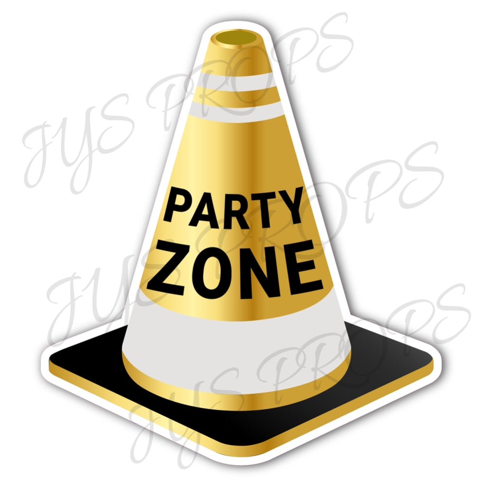 Party Zone Photo Prop