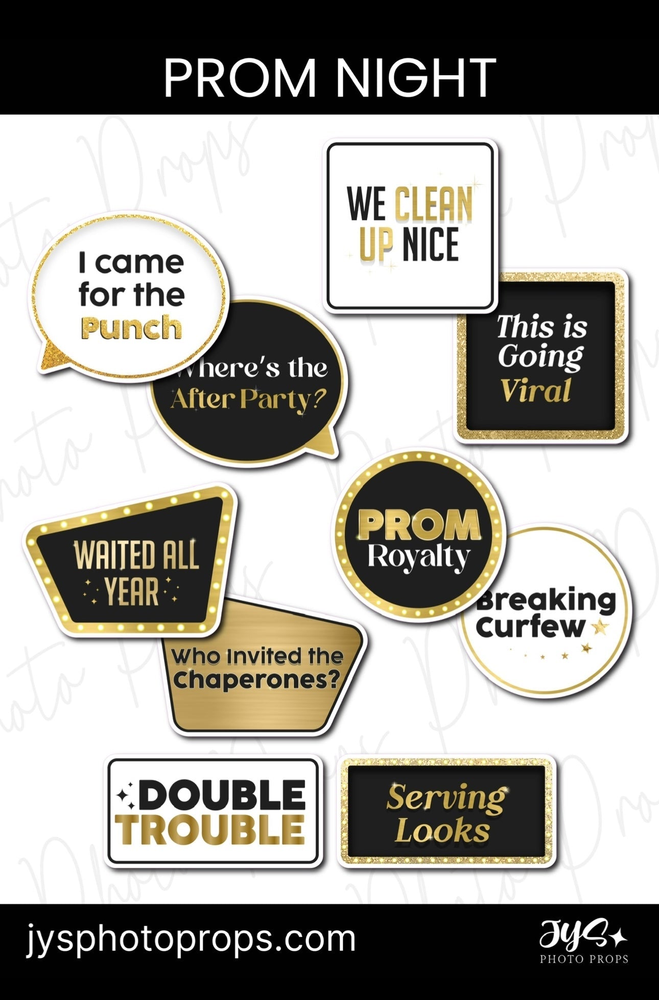 Prom Night Set - JYS Photo Props