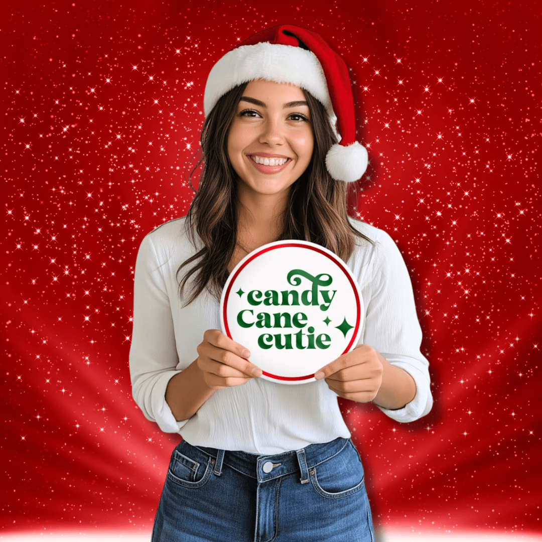 Retro Christmas Photo Booth Props - JYS Photo Props