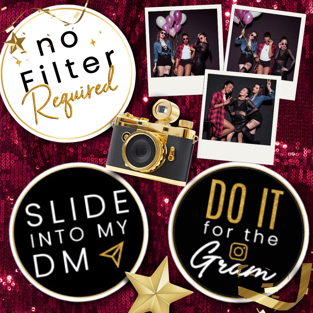 Social Media Photo Booth Props - JYS Photo Props