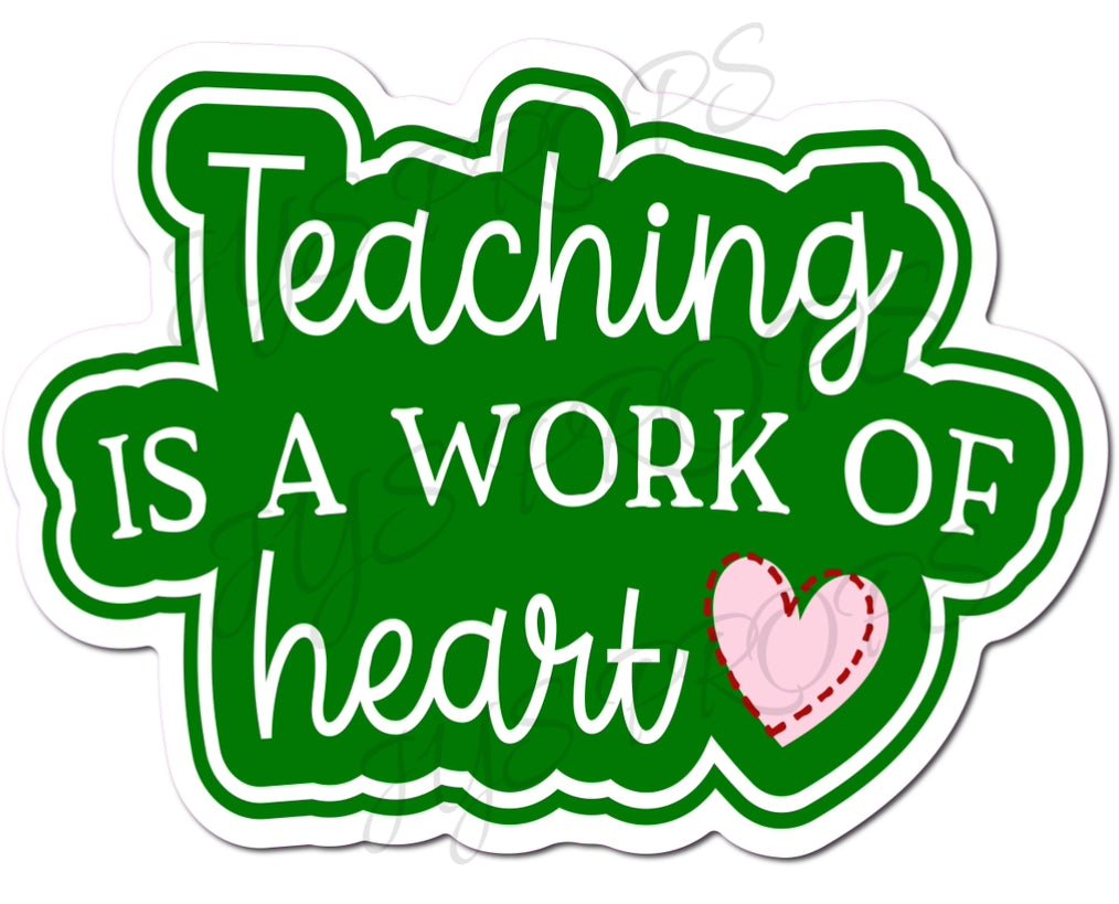 TEACHING IS A WORK OF HEART - JYS Photo Props