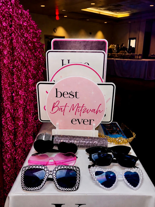 Customizable Photo Booth Props for Unique Events