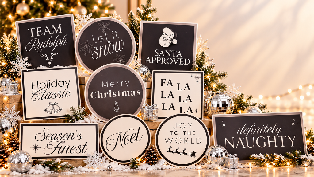 High-End Christmas Photo Booth Props for Premium Holiday Events