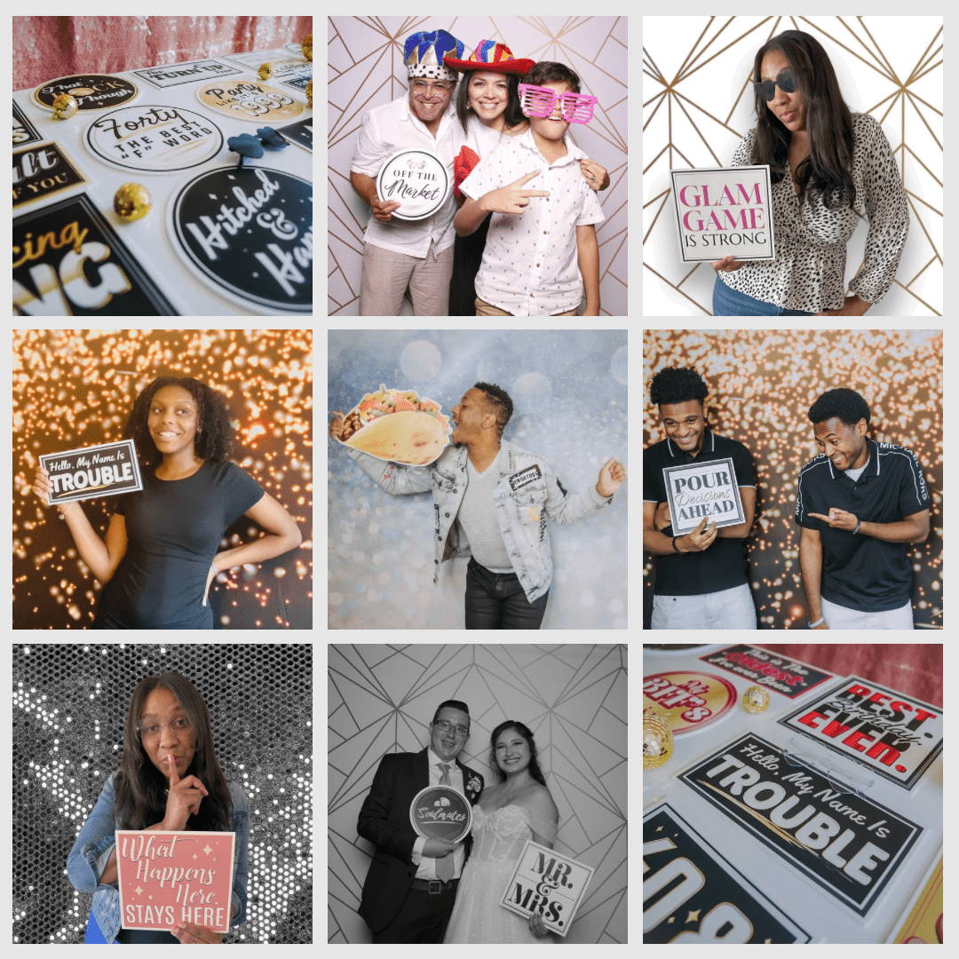 Photo Booth Prop Ideas: Creative Props to Take Your Event Over the Top - JYS Photo Props