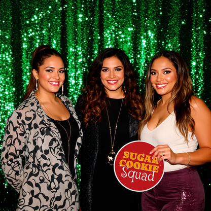 Friendsmas Photo Booth Props