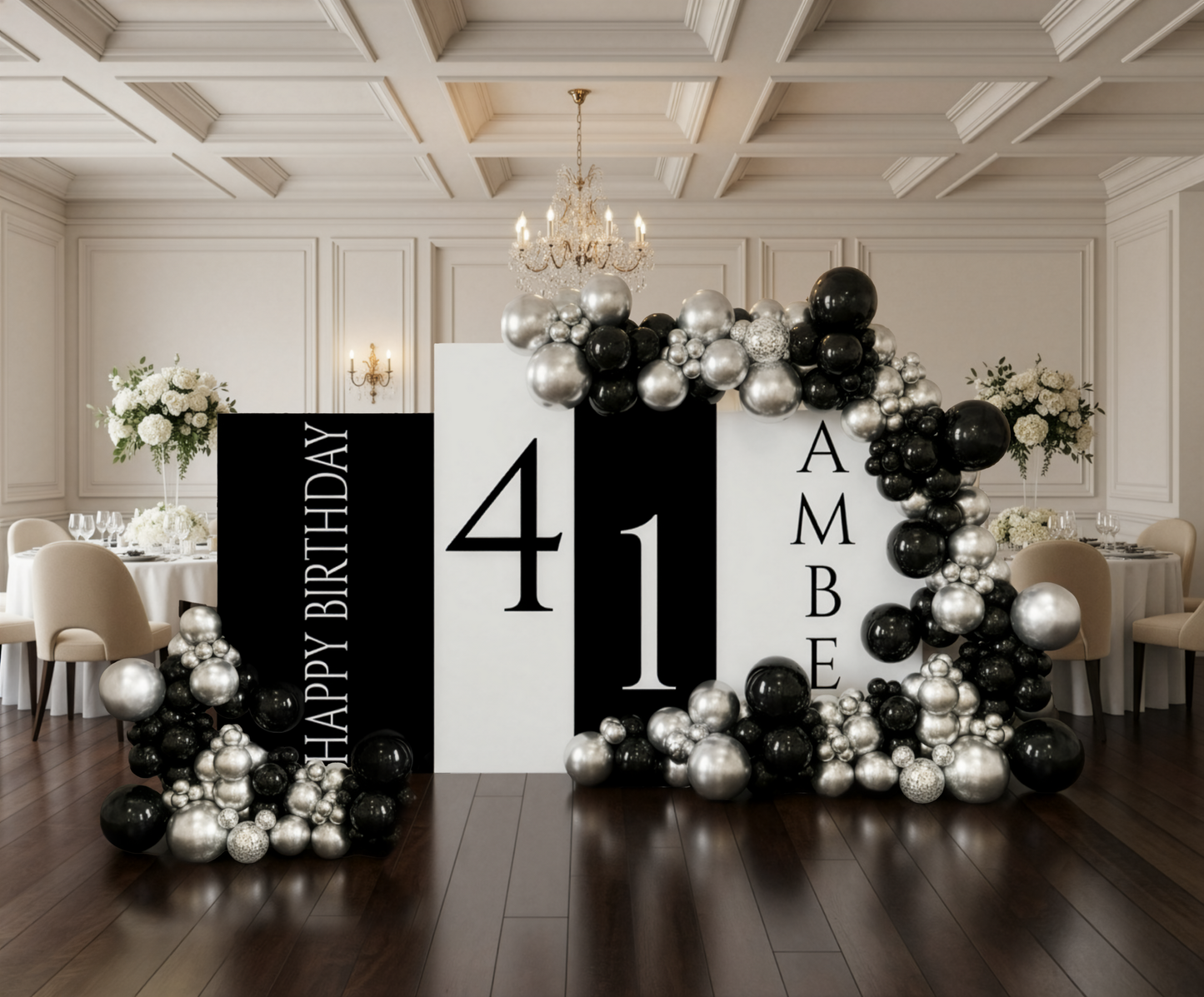 Custom Backdrop Panels