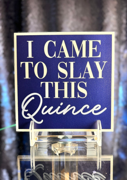 Quince Blue Photo Booth Props