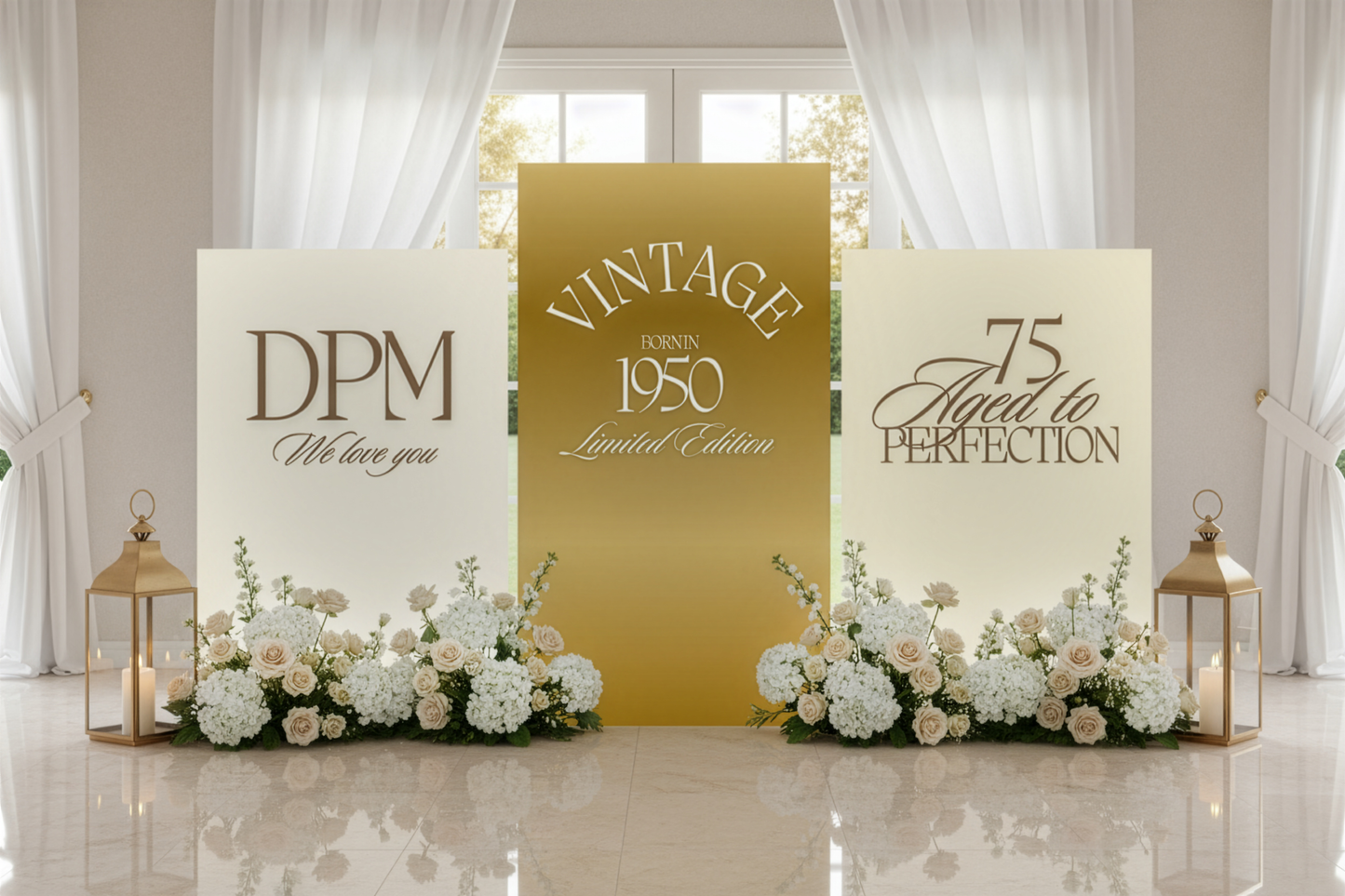 Custom Backdrop Panels