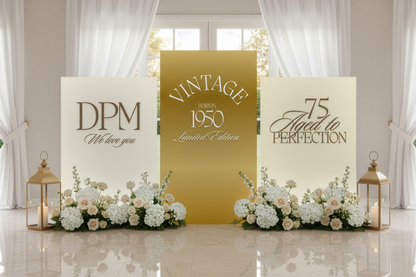 Custom Backdrop Panels