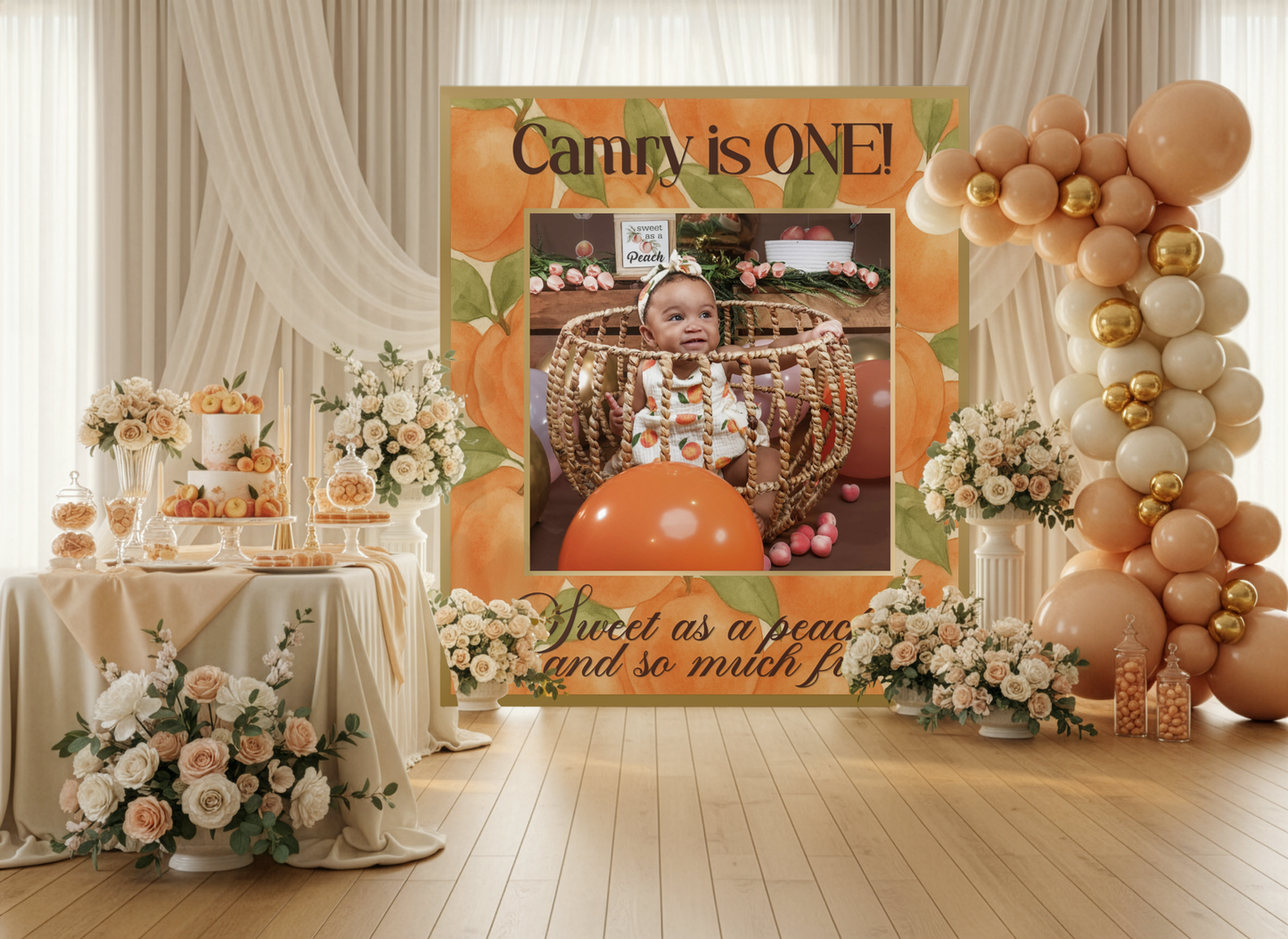 Custom Backdrop Panels