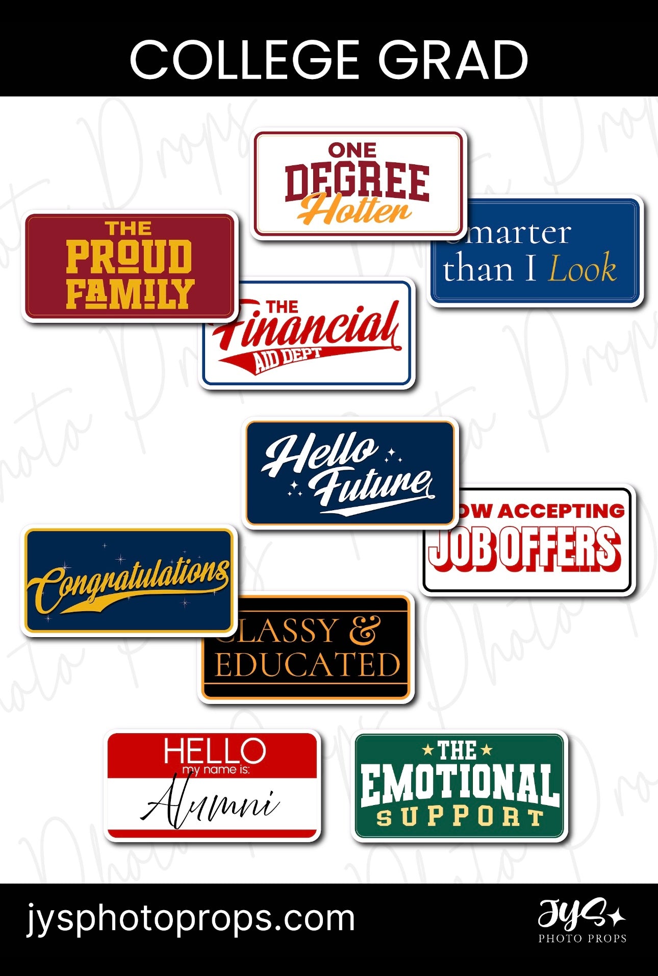 College Grad Prop Set