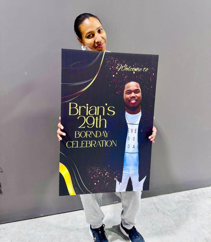 Custom Welcome Board