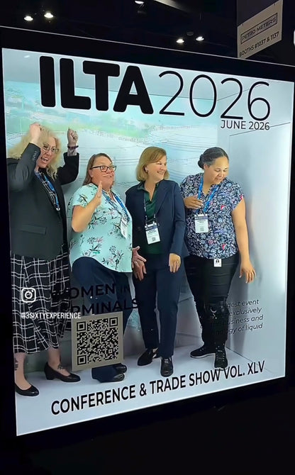 Custom Magazine Photo Booth Back Wall Vinyl