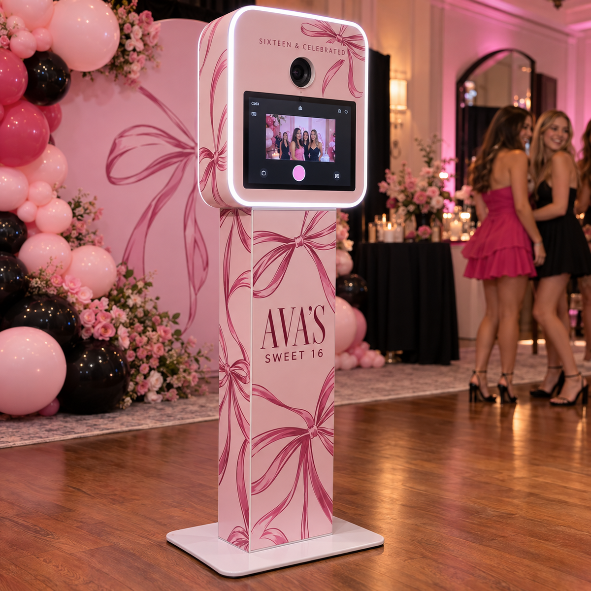 Custom Removable Photo Booth Vinyl Wraps