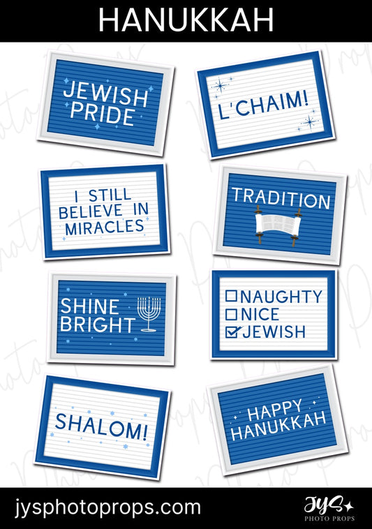 HANUKKAH PROP SET