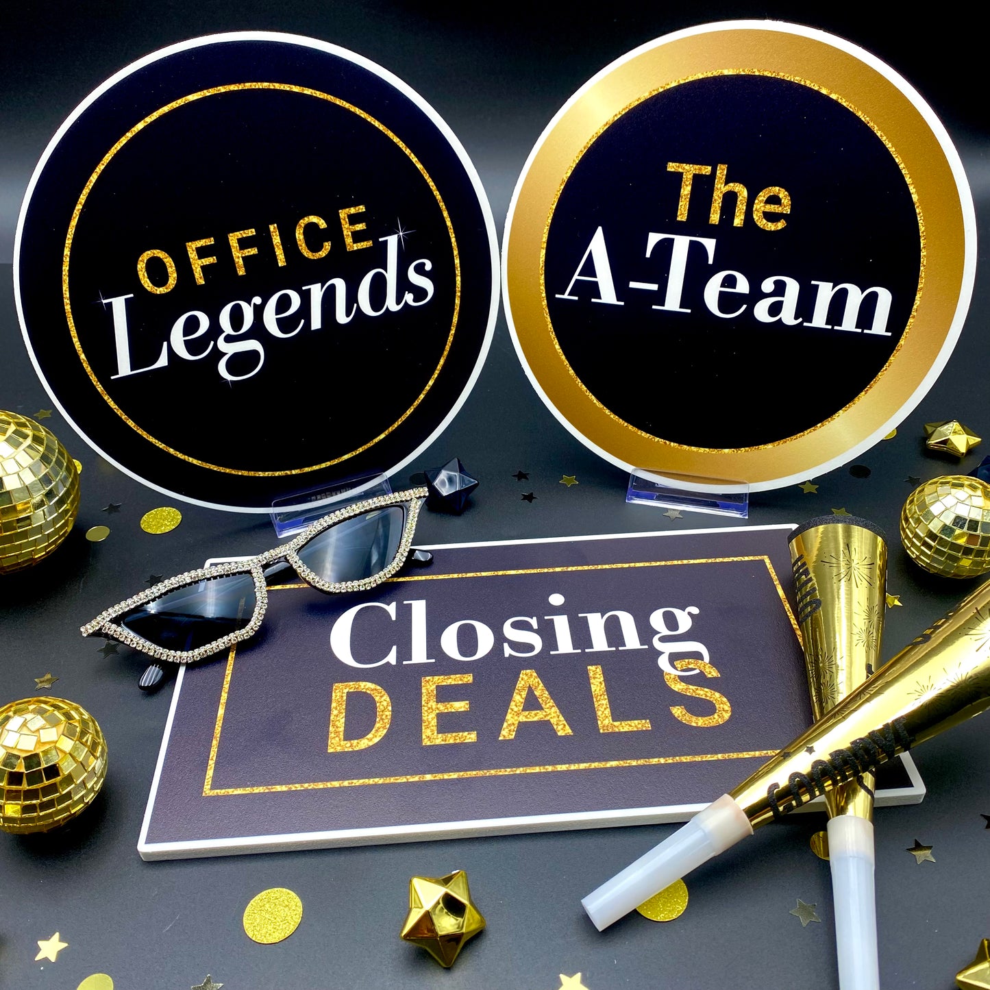 Business Network Photo Booth Props