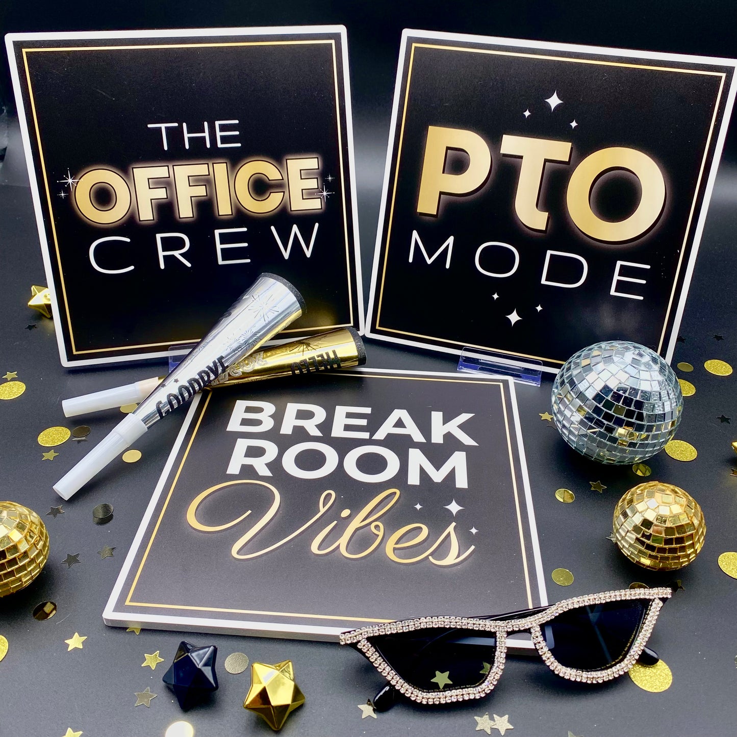 The Office Party Photo Booth Props
