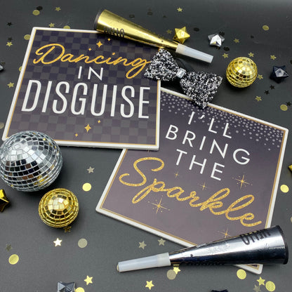 Masquerade Photo Booth Props