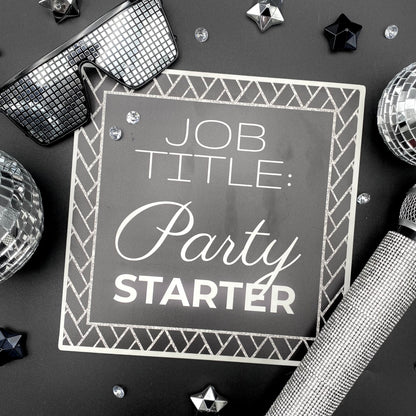 Corporate Glam Photo Booth Props