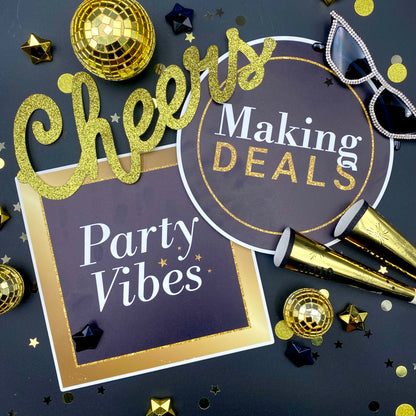 Business Network Photo Booth Props