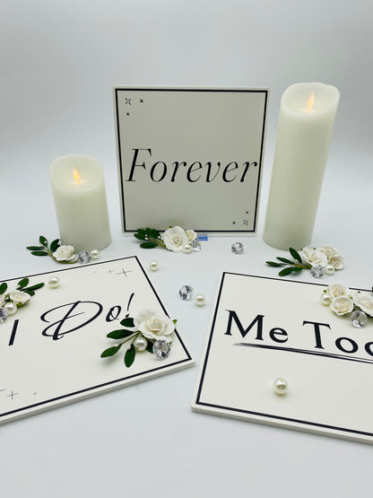 TIMELESS WEDDING PROP SET