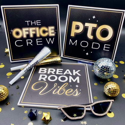 The Office Party Photo Booth Props