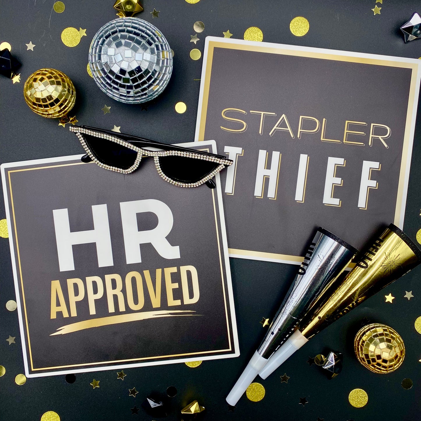 The Office Party Photo Booth Props