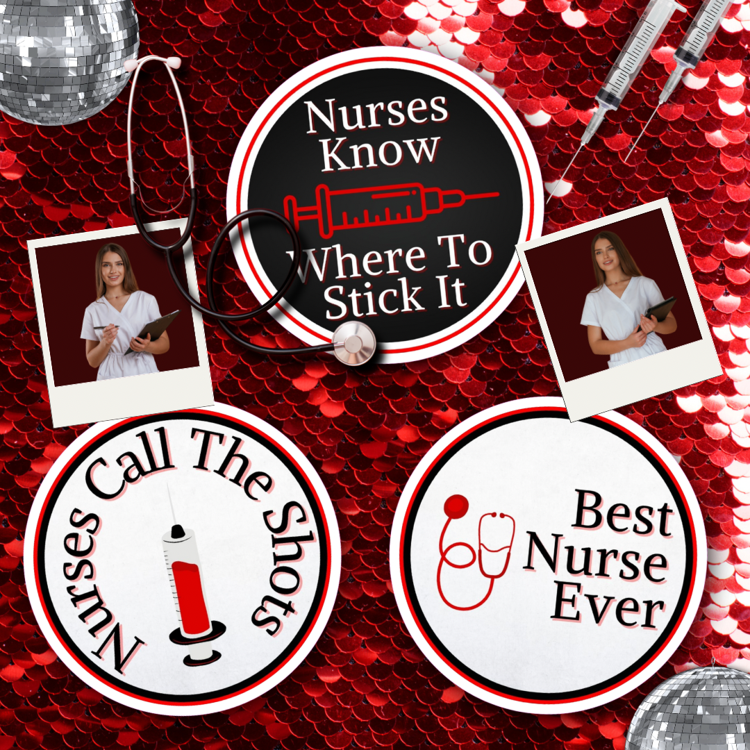 Nurse Photo Booth Props