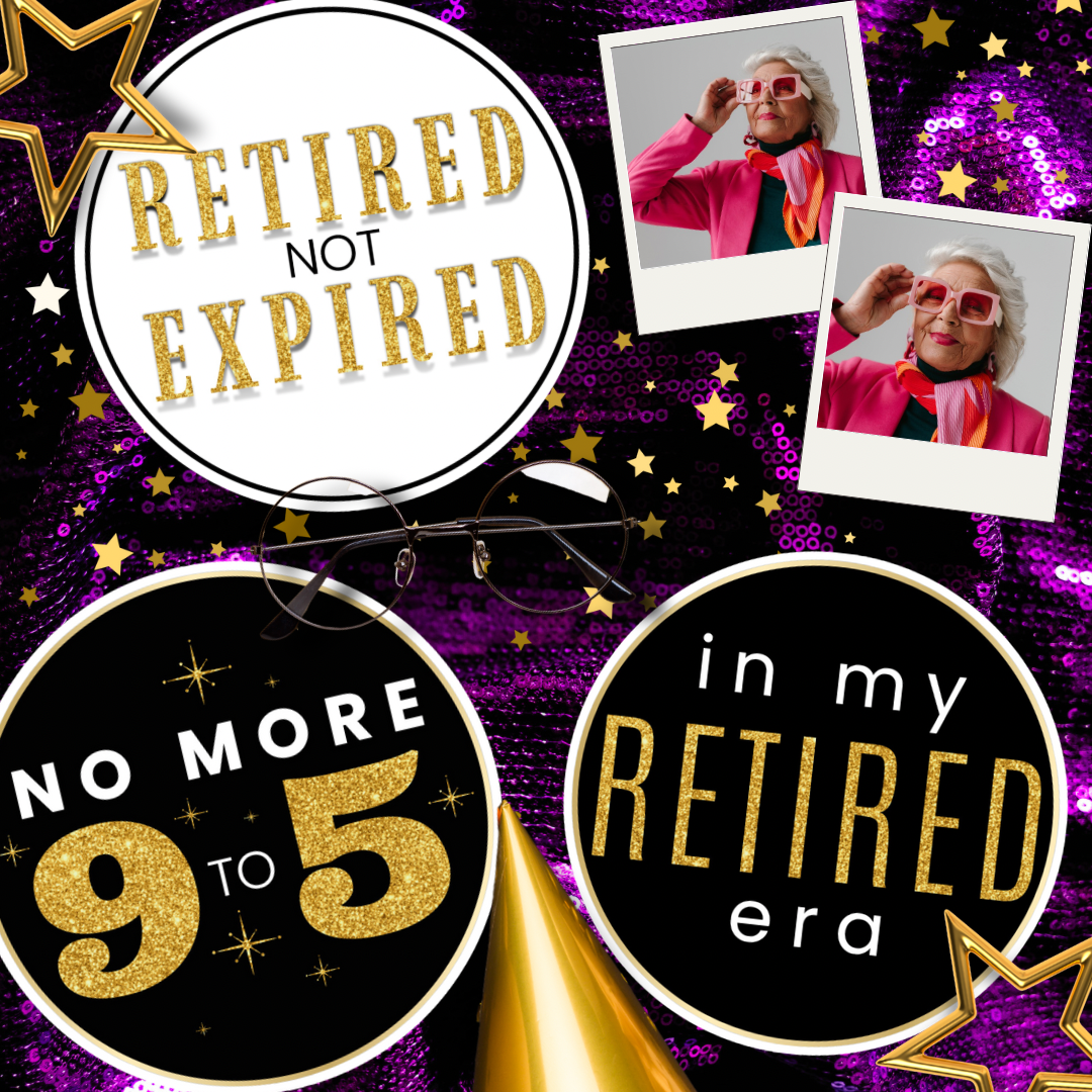 RETIREMENT PROP SET