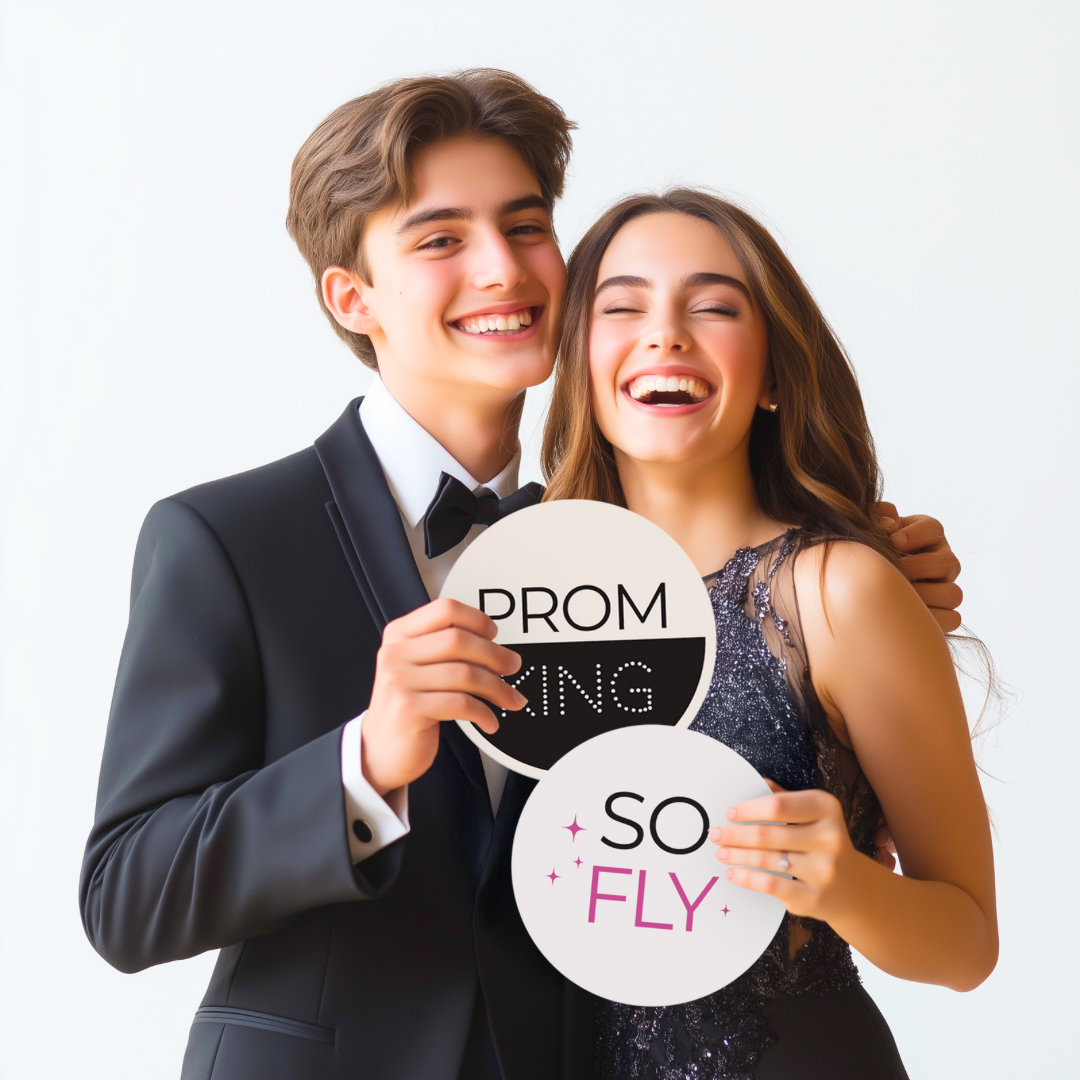 Modern Prom Photo Booth Props