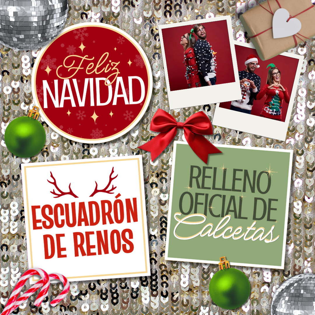 Feliz Navidad Photo Booth Props