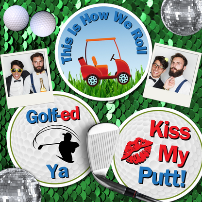 Golf Photo Booth Props