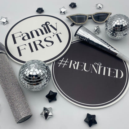 Family Reunion Photo Booth Props